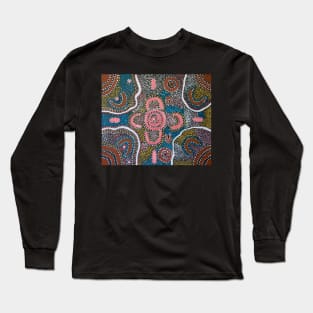 ELDERS MEETING OF THE DREAMING Long Sleeve T-Shirt